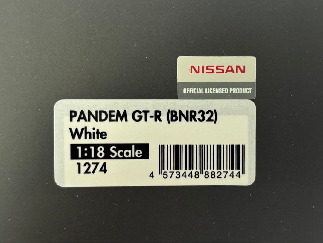 1/18 PANDEM GT-R (BNR32) White【新品】