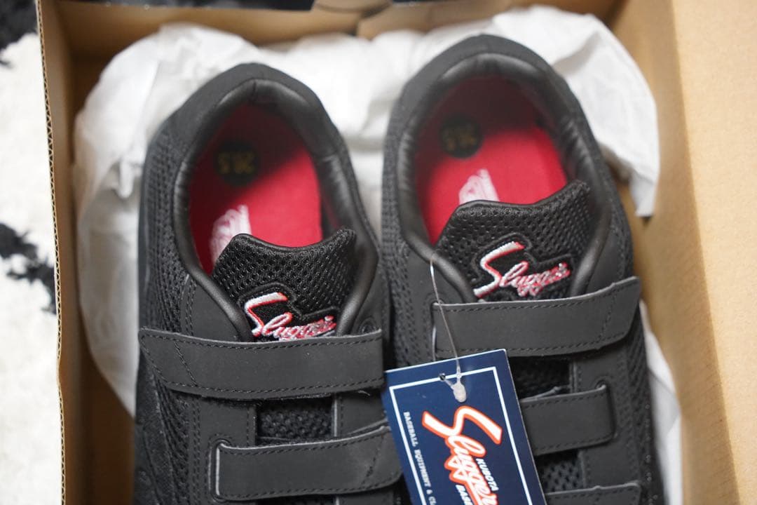 久保田スラッガー スパイク 希少なマジックテープ 26.5㎝