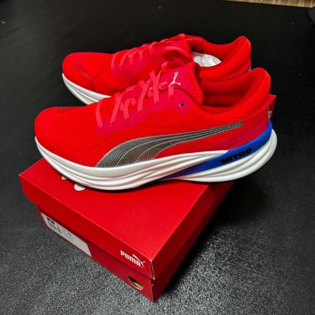 【新品】プーマ　マグニファイニトロ2　28㎝