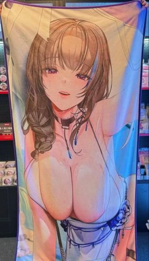 勝利の女神　海外限定　特大タオル　アニス&メアリー