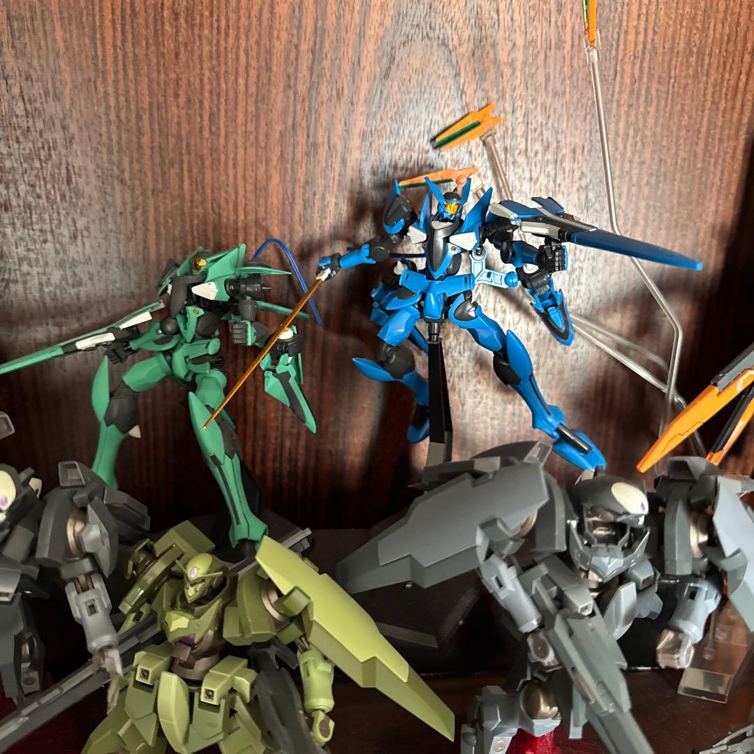 ガンダムダブルオー　ガンプラ　ロボット魂