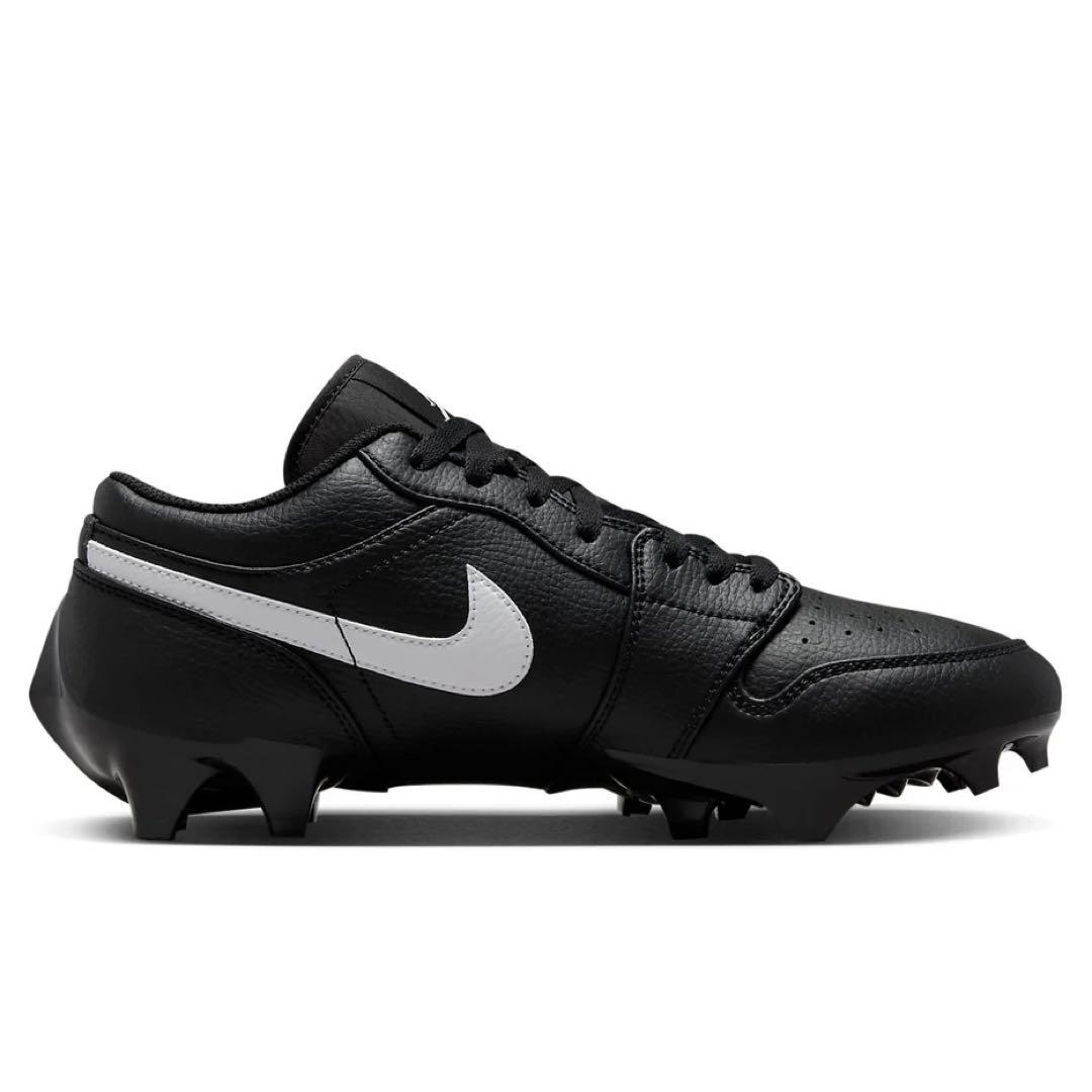 ナイキ ジョーダン 1 26.5 アメフト スパイク シューズ 靴 クリート 黒