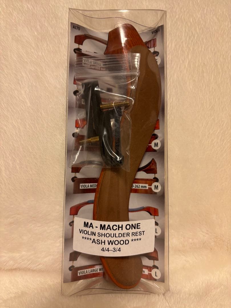 【Mach One 】バイオリン 肩当て 4/4-3/4