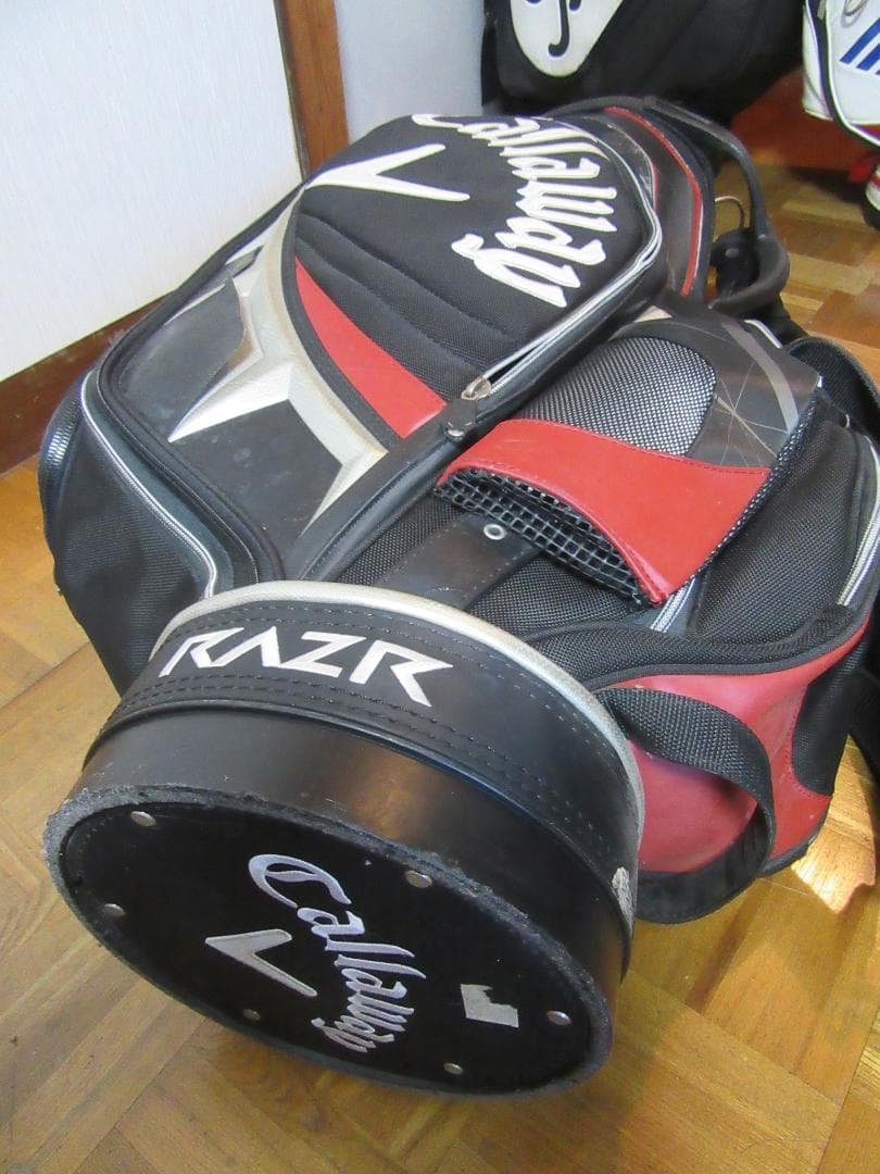 ★キャロウェイ★Callaway V★RAZA★3点式ゴルフバック★.黒★