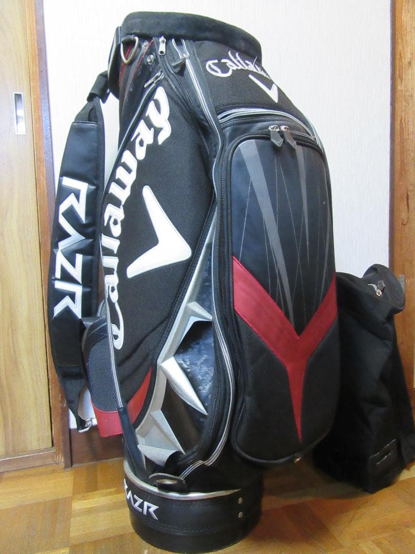 ★キャロウェイ★Callaway V★RAZA★3点式ゴルフバック★.黒★