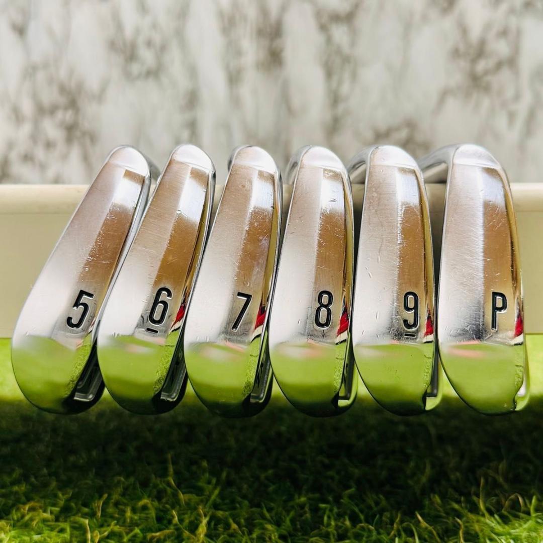 【良品】スリクソン ZX5 MkⅡ メンズアイアンセット 6本 スチール X