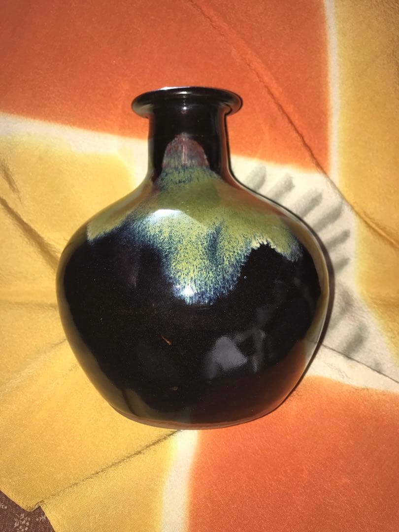 壺　花瓶　丹波焼　立杭焼　丹波立杭焼　骨董