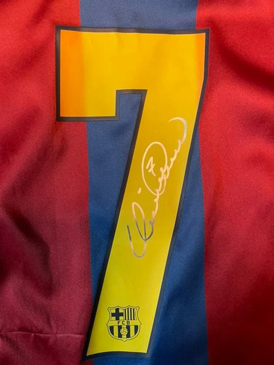 バルサ　ヘンリク・ラーション　サインユニホーム　鑑定付き