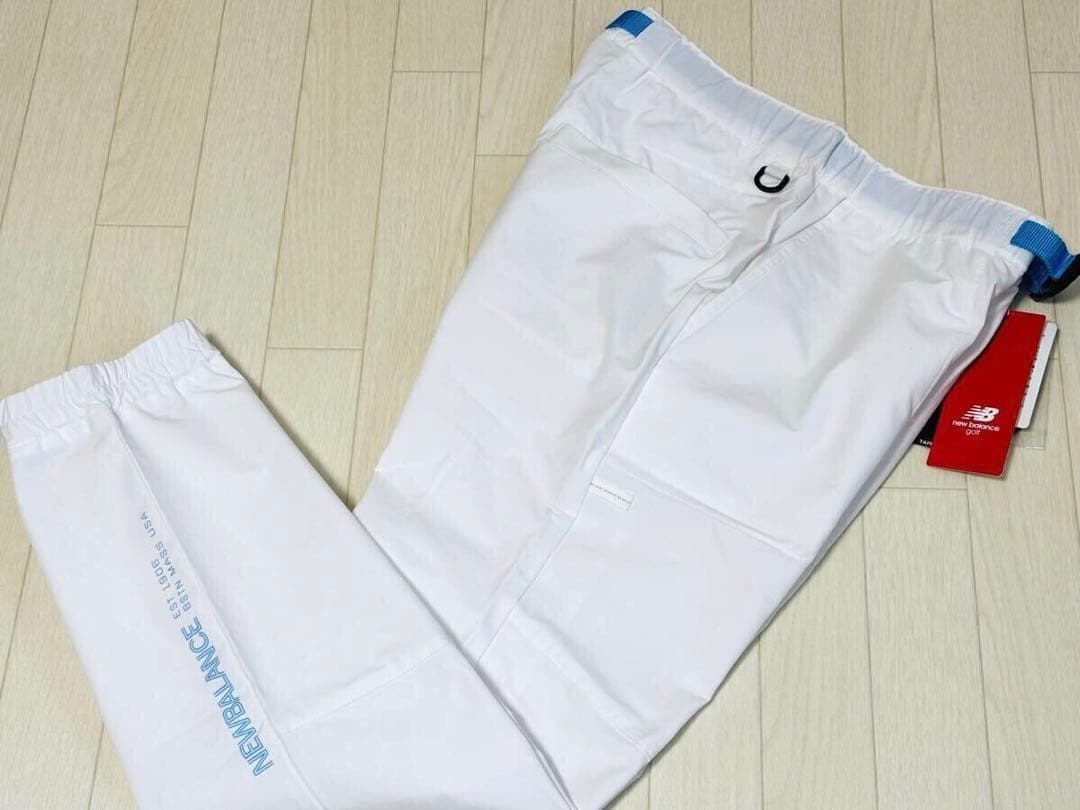 【New Balance】ベルト付 吸汗速乾ストレッチテーパード ジョガーパンツ