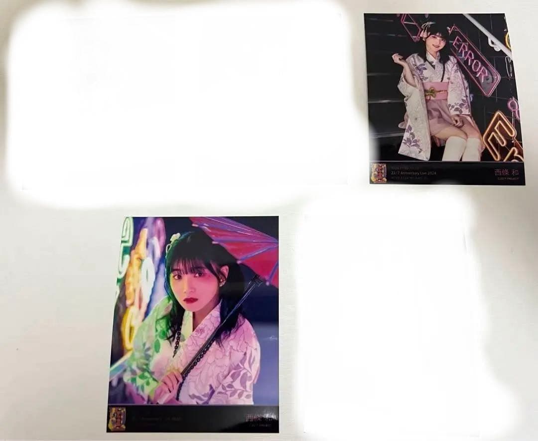 ナナニジ　アニラ2024 西條和　ブロマイド