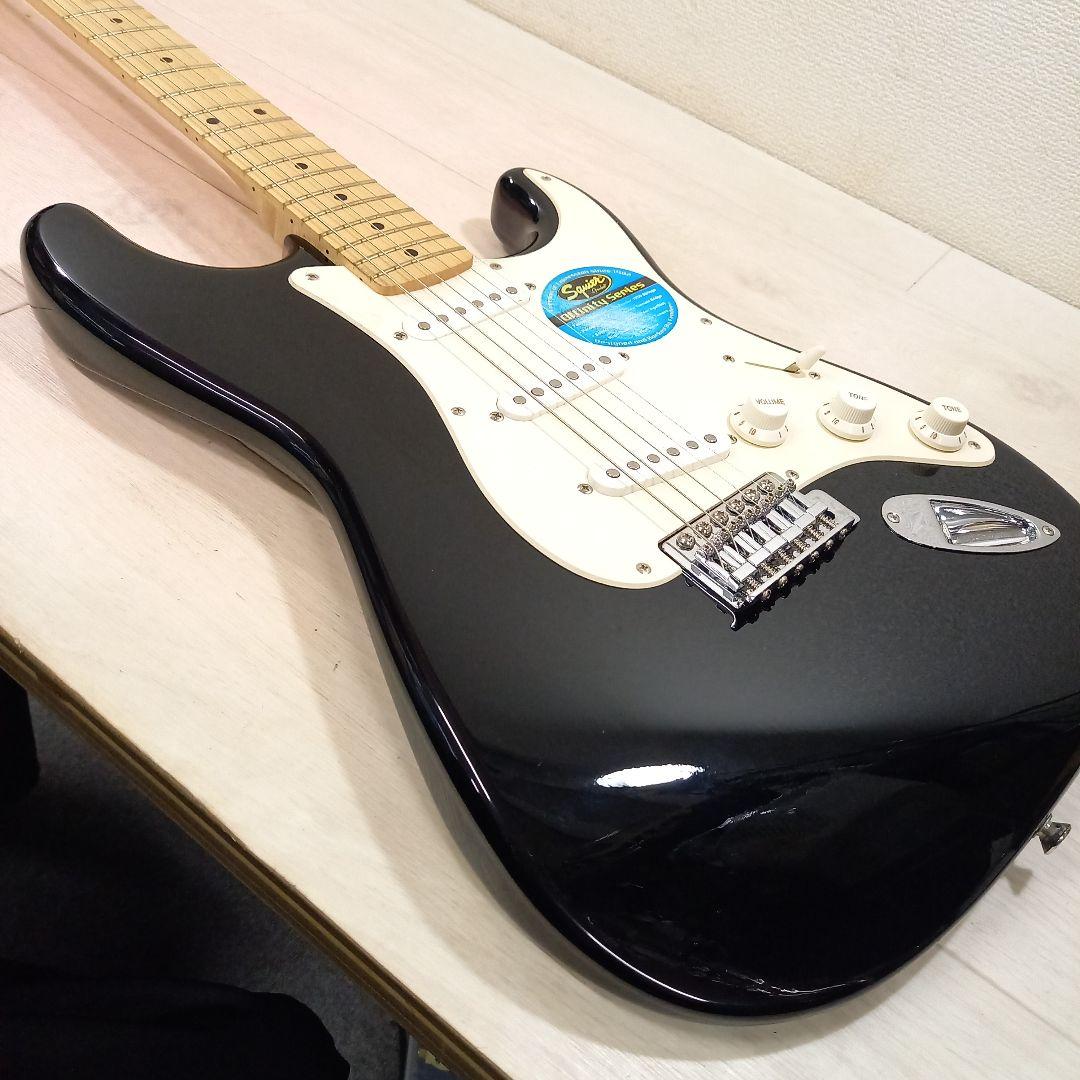 程度良好◎SQUIER by FENDER ストラトキャスター ブラック 黒