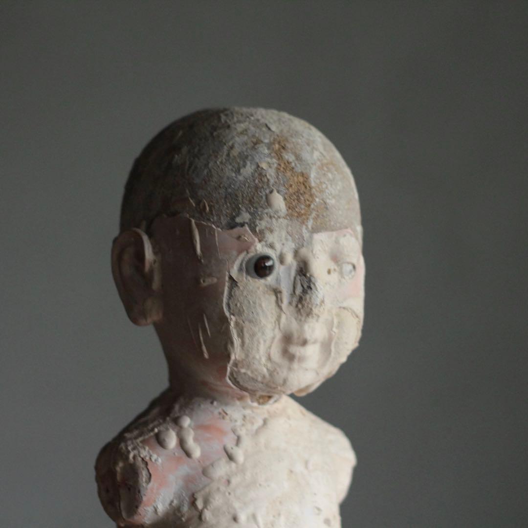 古い 人形 ヒトガタ 制作途中？ 古道具 アンティーク オブジェ