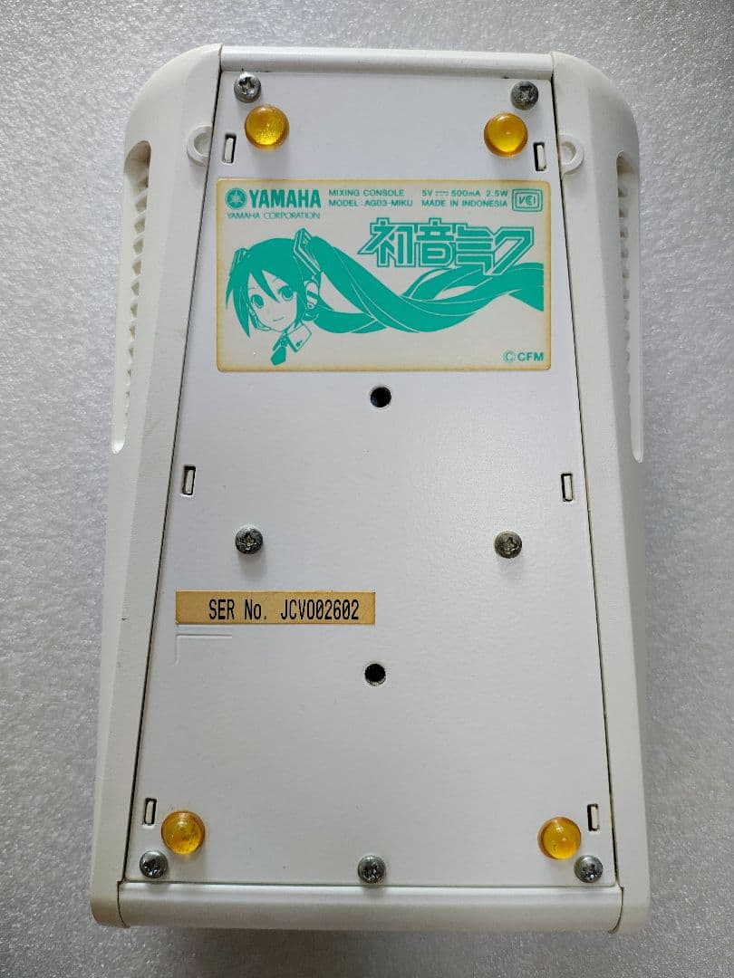初音ミクコラボモデル YAMAHA AG03-MIKU ミキサー