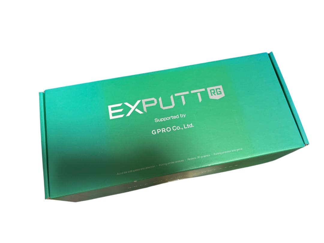 EX PUTT RG GPRO (EX 500D) スクリーン パター練習