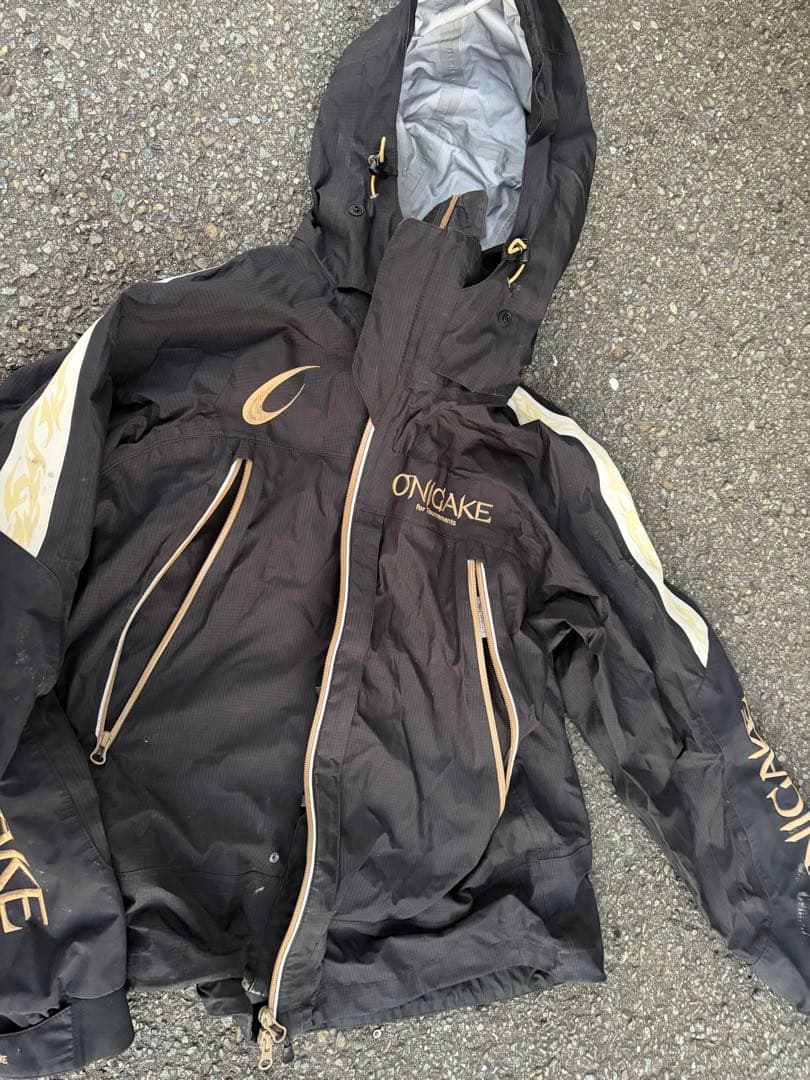 ONIGAKE 鬼掛 レインスーツ美品