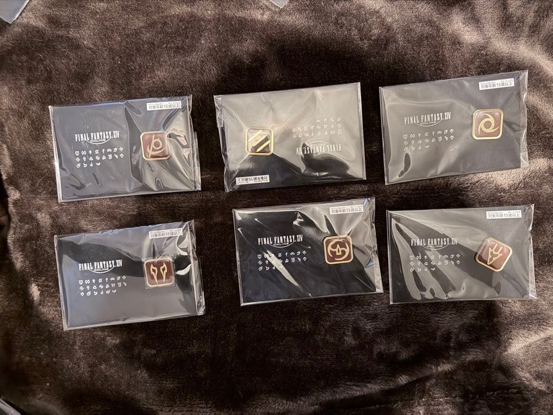 FF14 ピンバッジ 33個セット エオルゼアマップタオル　超える力