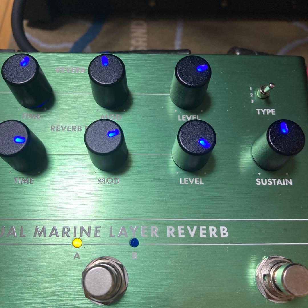 美品！FenderエフェクターDUAL MARINE LAYER