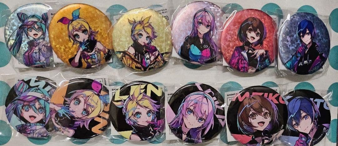 初音ミク namco tokyo 新宿 歌舞伎町 缶バッジ コンプリートセット