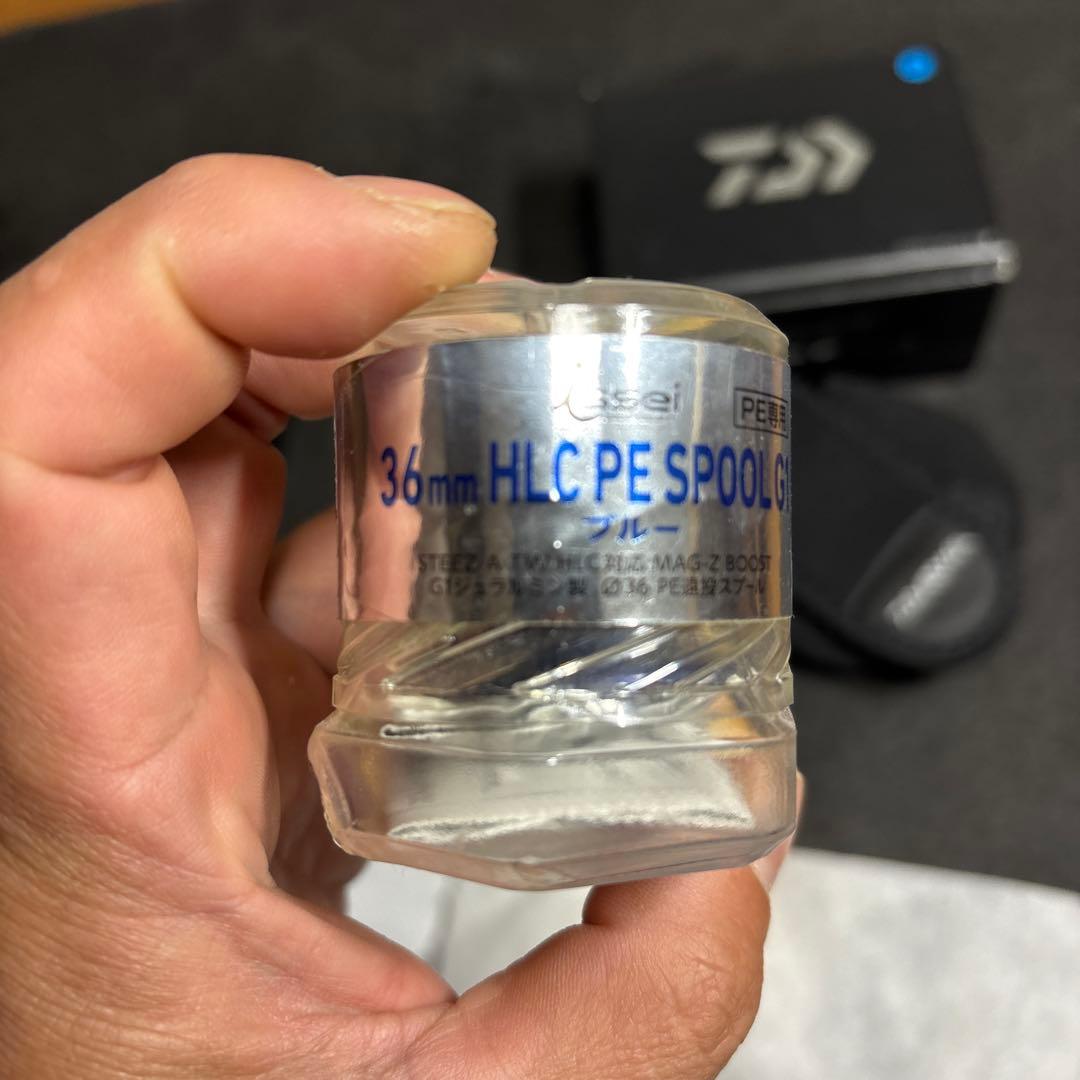 DAIWA STEEZ A TW HLC 8.1L左　イッセイスプール付