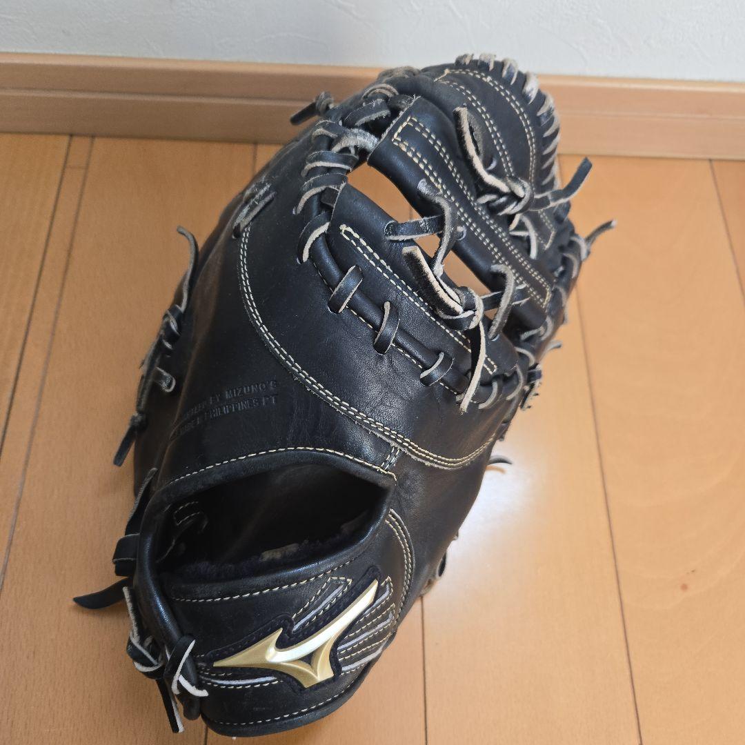 Mizuno Global Elite 軟式グローブ　ファーストミット 黒