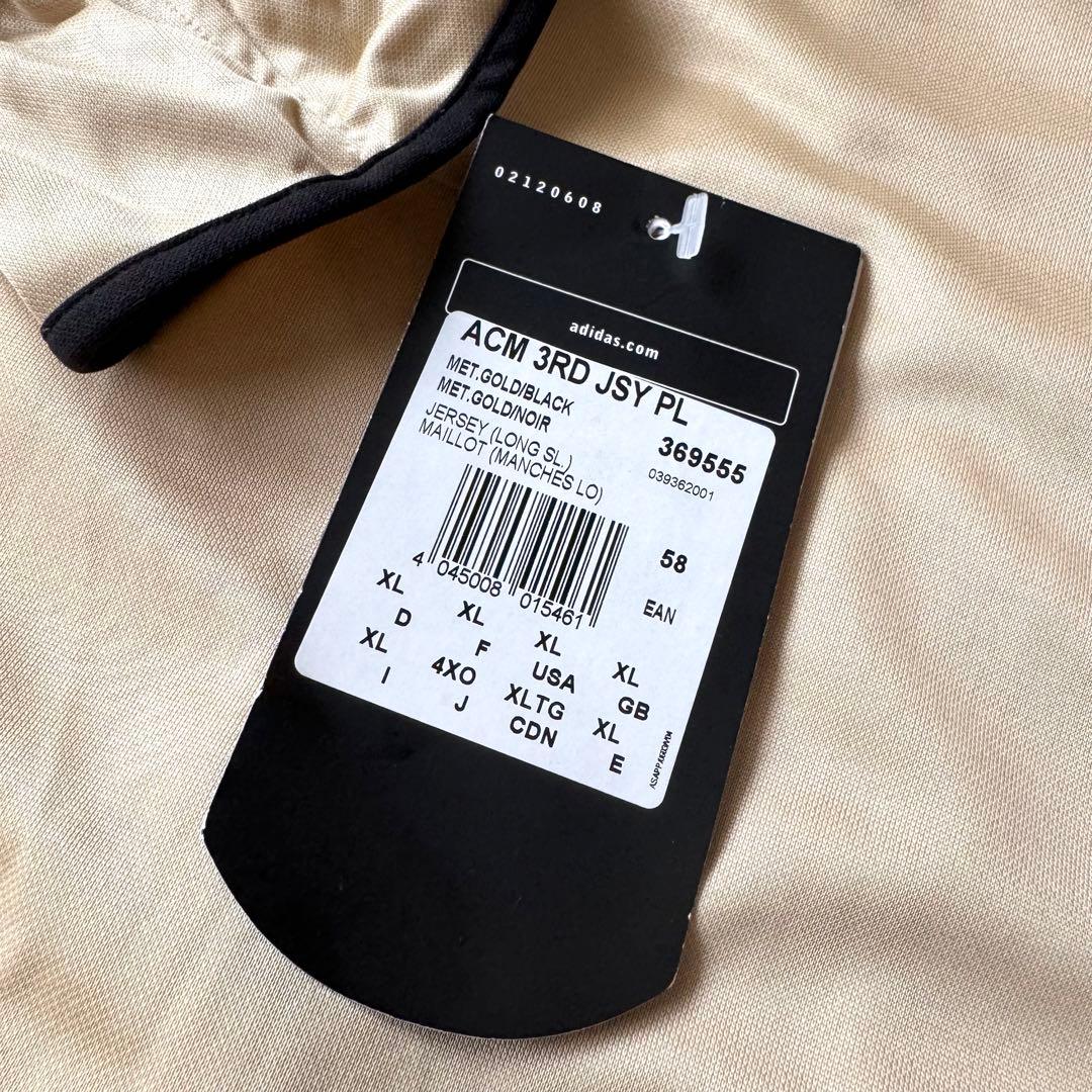 【選手支給用・タグ付き】カカ ＃２２ ACミラン ０４／０５（3rd）