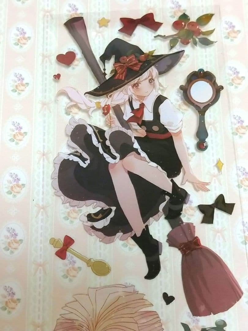 J480＃见习魔法师(PET)Menu切り売り海外人物マステ女の子