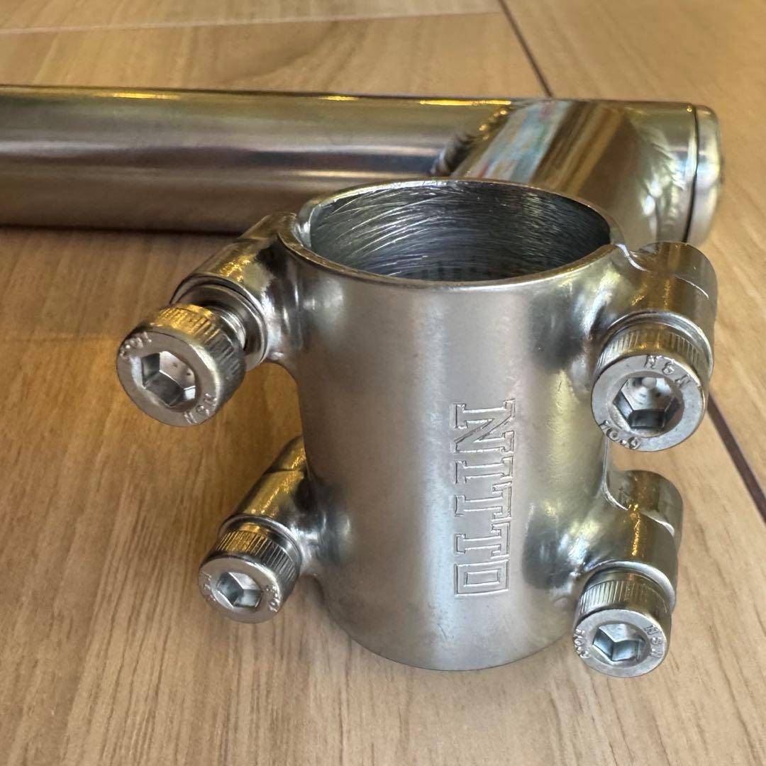 パーツ Nitto fw33 stem 80mm blue lug Rivendell