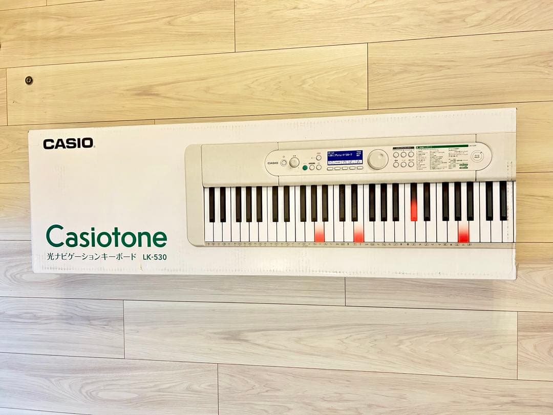 中古　CASIO LK-530 光ナビゲーション23年製