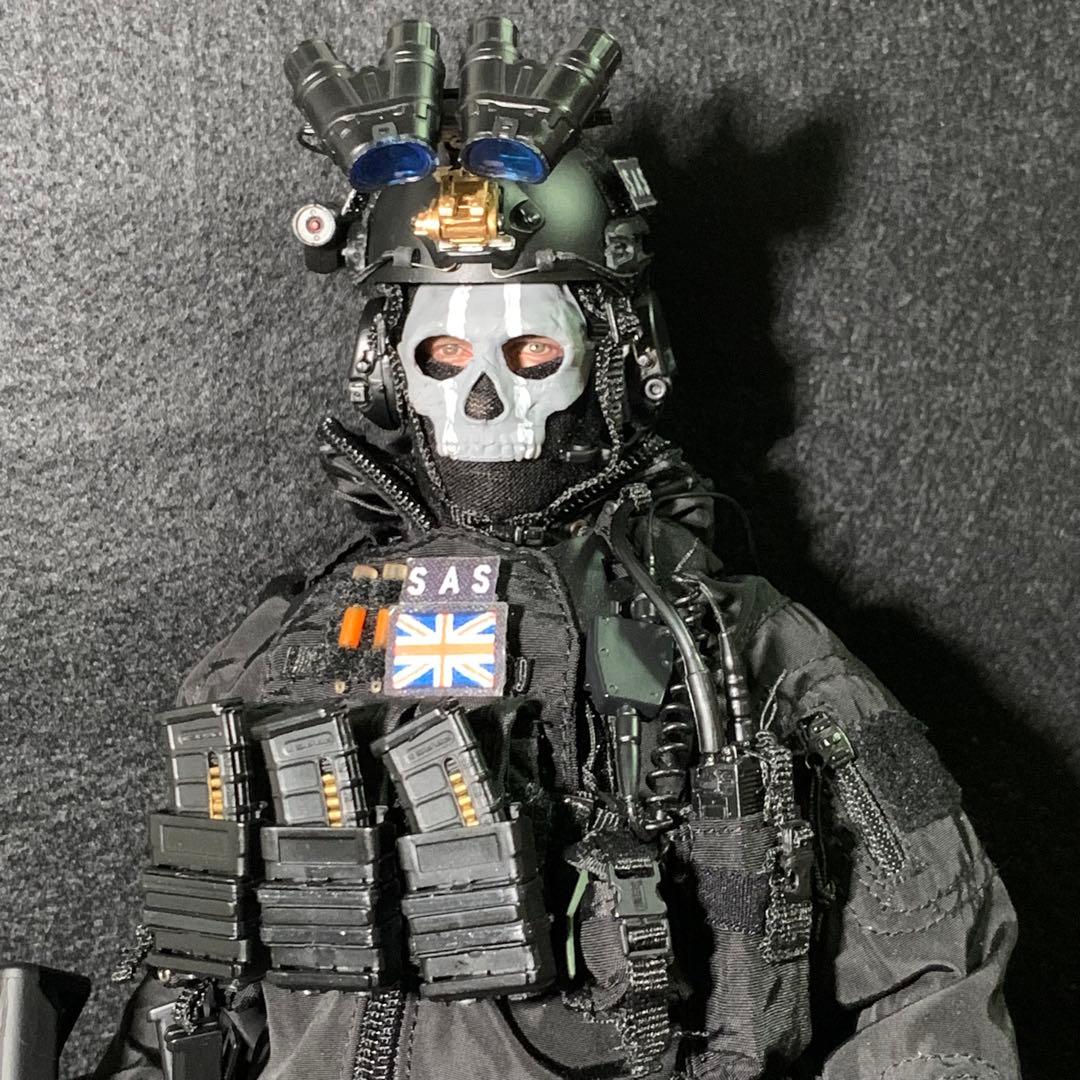 1/6 ミリタリーフィギュア　COD MWIII ゴースト Ghost 夜戦装備