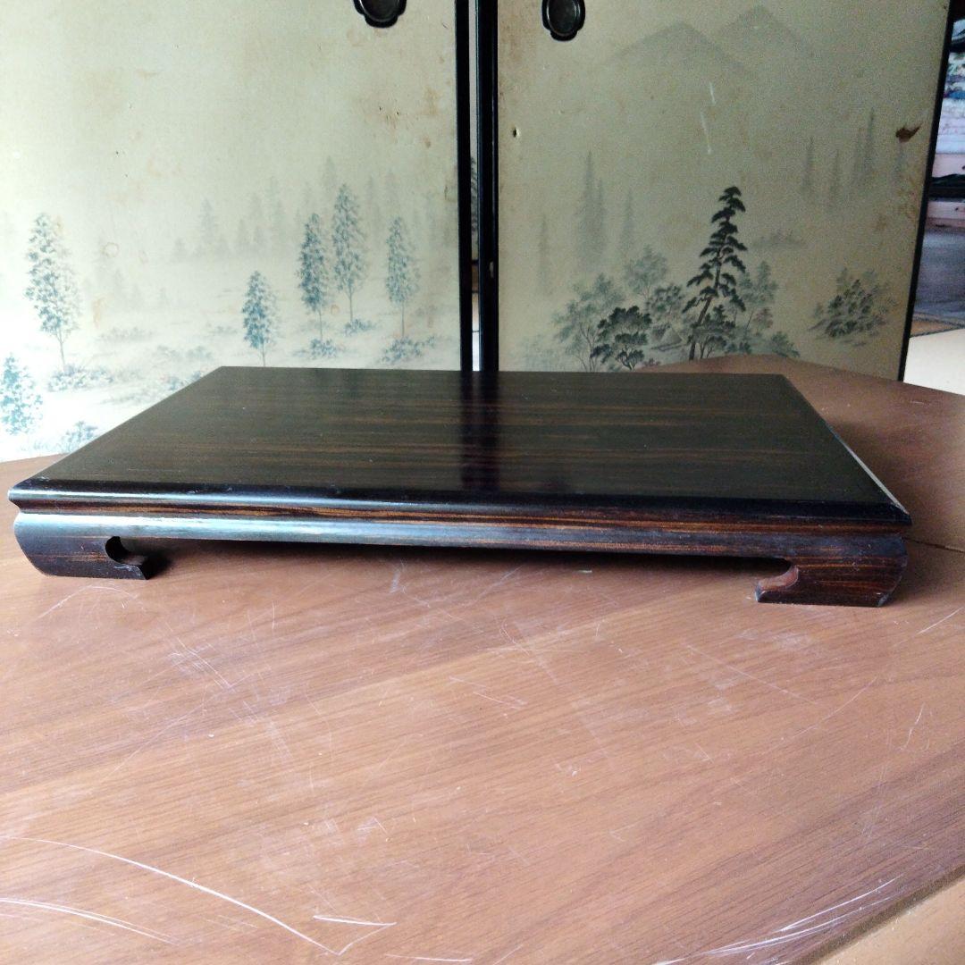 ★美品★黒檀花台★