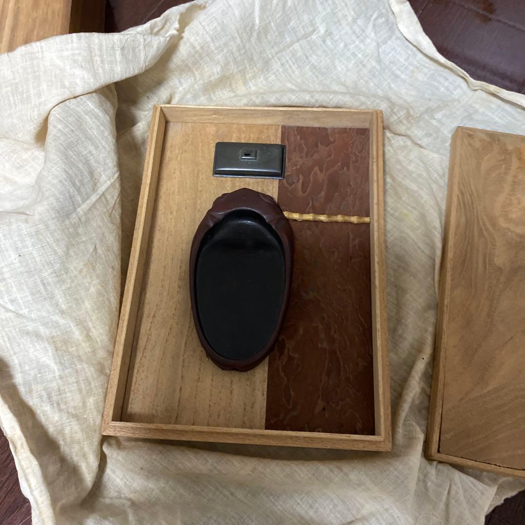 和製竹斎眼研画　硯