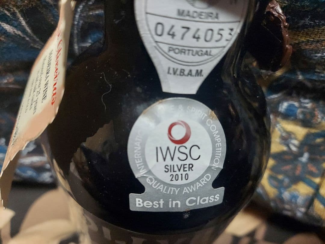 1981ヴィンテージ マデイラワイン　Madeira