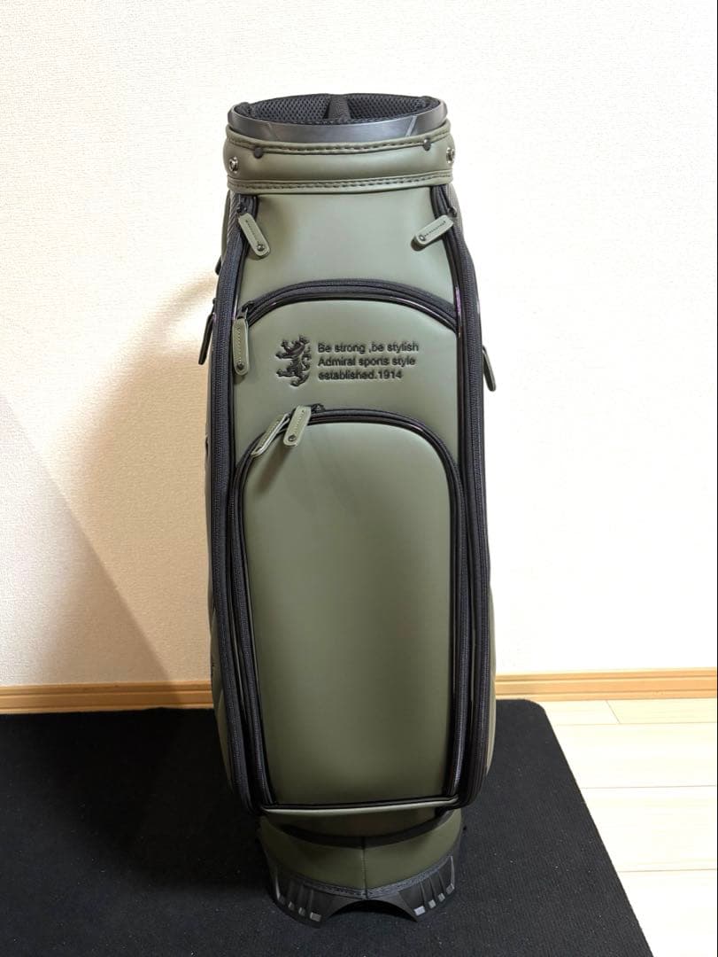 Lexus × Admiralゴルフバッグ オリーブグリーン　新品