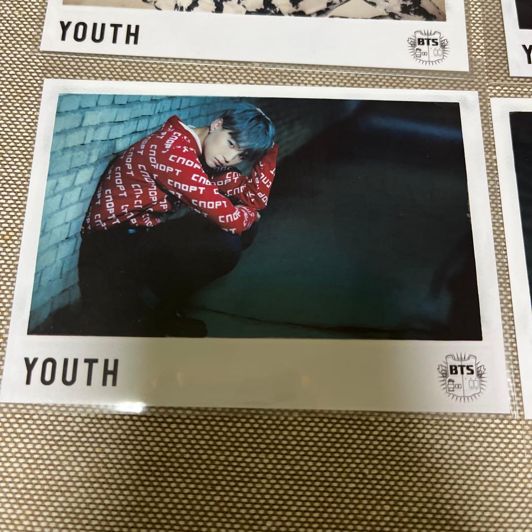 BTS YOUTH 会場限定　予約特典　生写真　ユンギ　ユニット　フォト