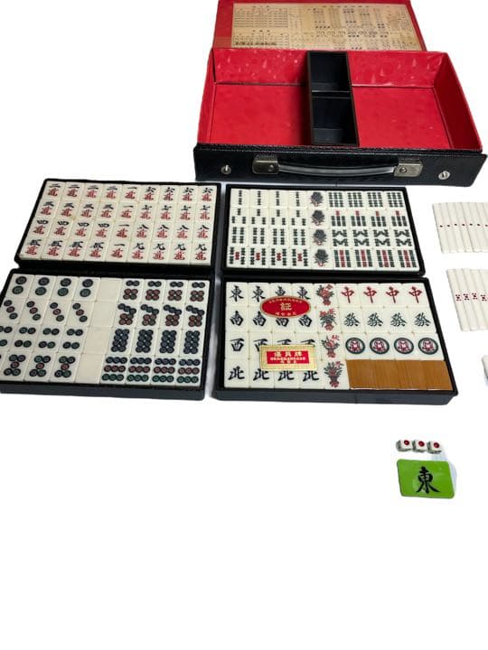 【未使用品】麻雀牌　竹牌　マージャン