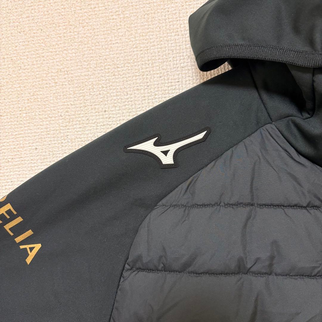 【美品】MIZUNOミズノ テックフィルブルゾンLブラック MORELIA