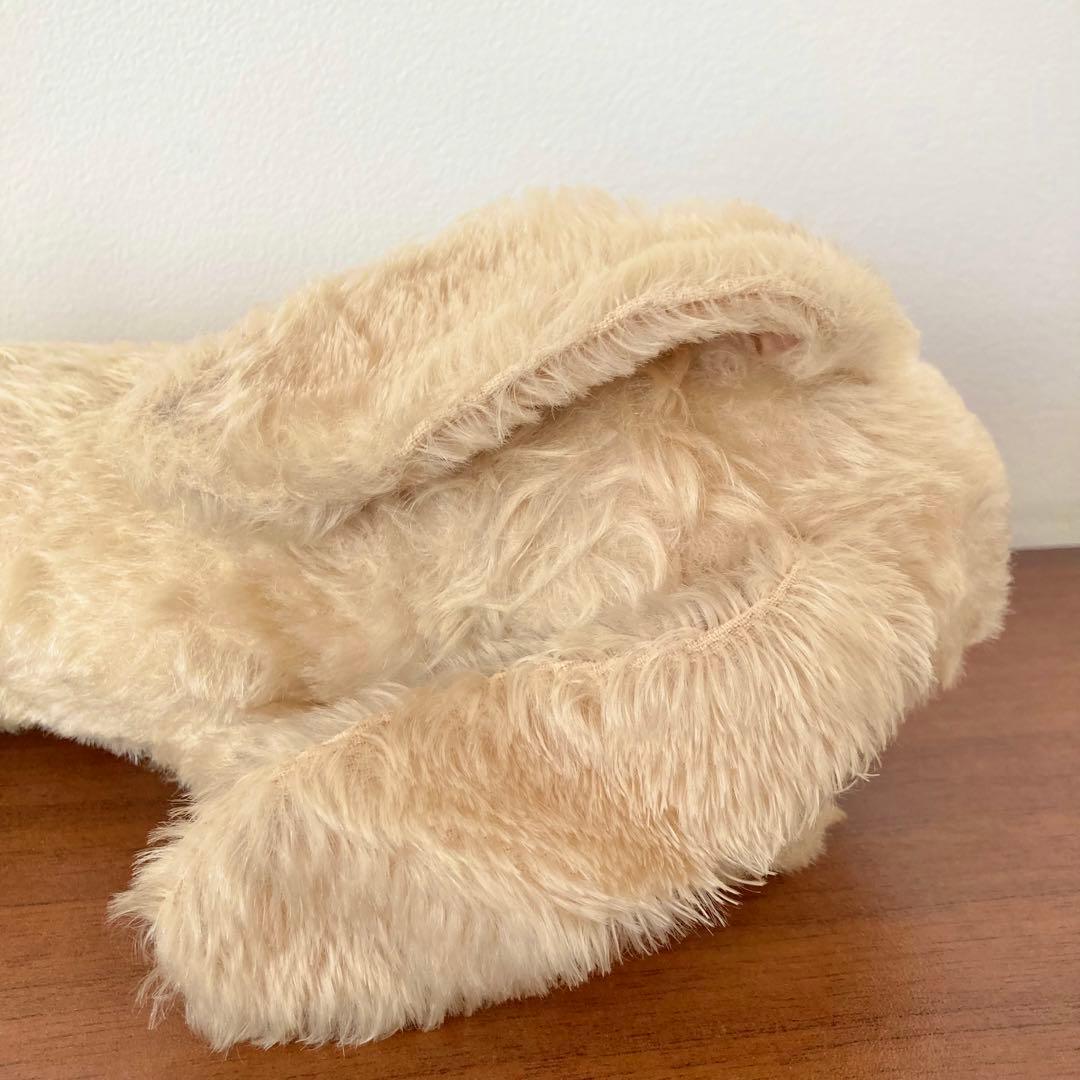 オールドシュタイフ　眠りうさぎ　シュタイフ　ぬいぐるみ　ドイツ　ヴィンテージ