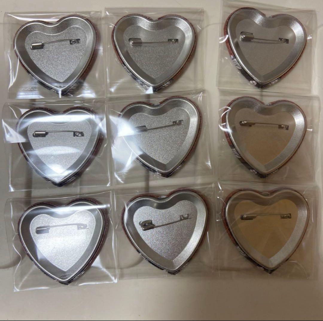 【皇后崎迅】桃源暗鬼 キャラウムカフェ メディコス ハート 缶バッジ ※確認求