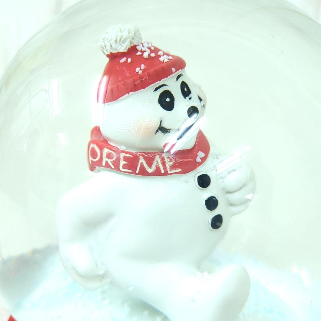 シュプリーム スノーマン スノードーム man globe