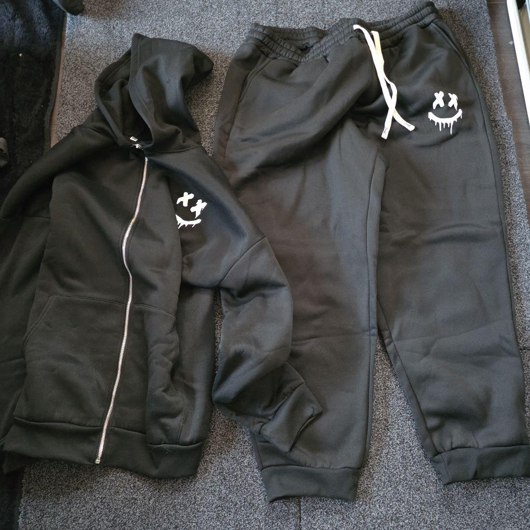 スェット　パーカー上下セット　大きいサイズ　4L