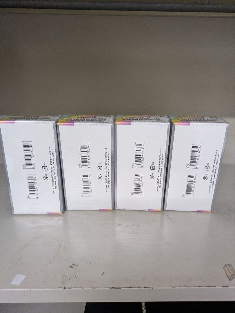 ポケモンカード テラスタルフェスex 4boxセット