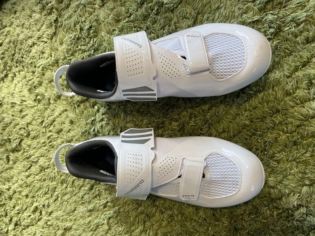 シマノTR5 SH-TR501ホワイト シューズ サイズ44 27.8cm