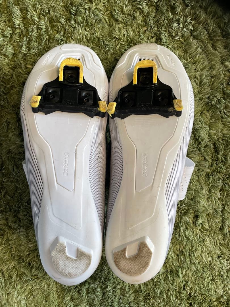 シマノTR5 SH-TR501ホワイト シューズ サイズ44 27.8cm