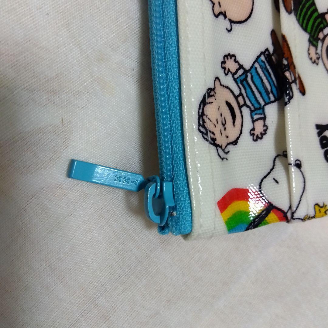 スヌーピー 虹柄ポーチ 日本製 貴重な品 レトロ ヴィンテージ