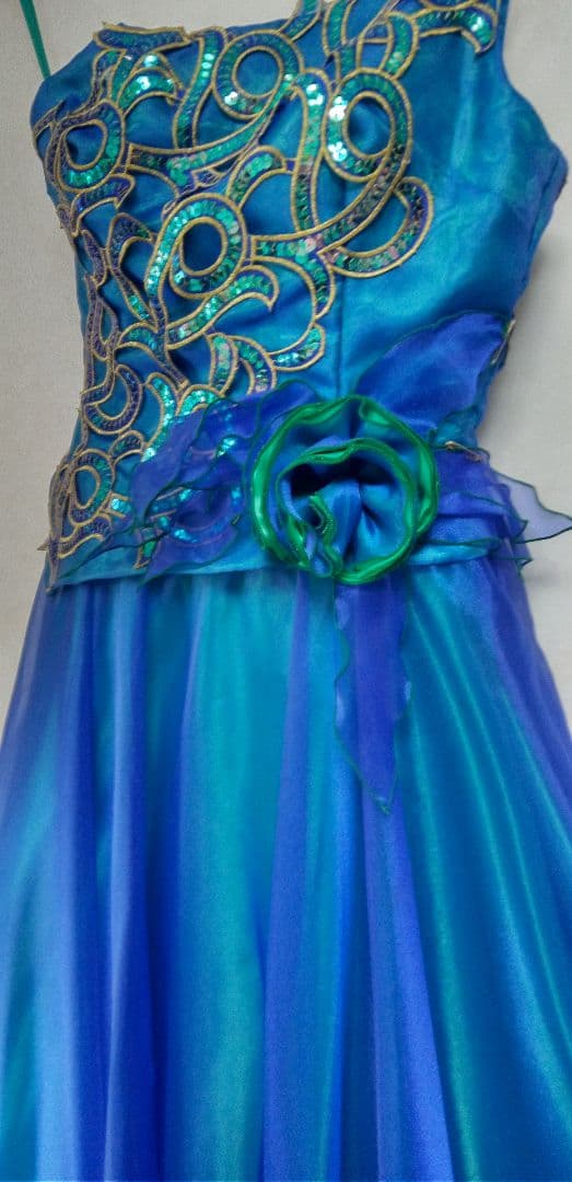 【COCOMELODY】 ワンショルダー、グラディーションドレス、M★お値下げ★