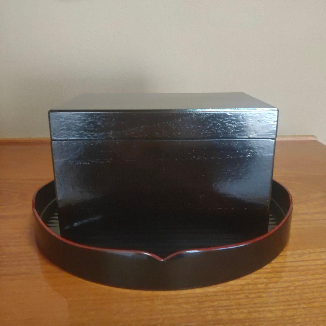 ＜茶道具＞ 茶箱＋茶道具＋盆 お点前8点セット