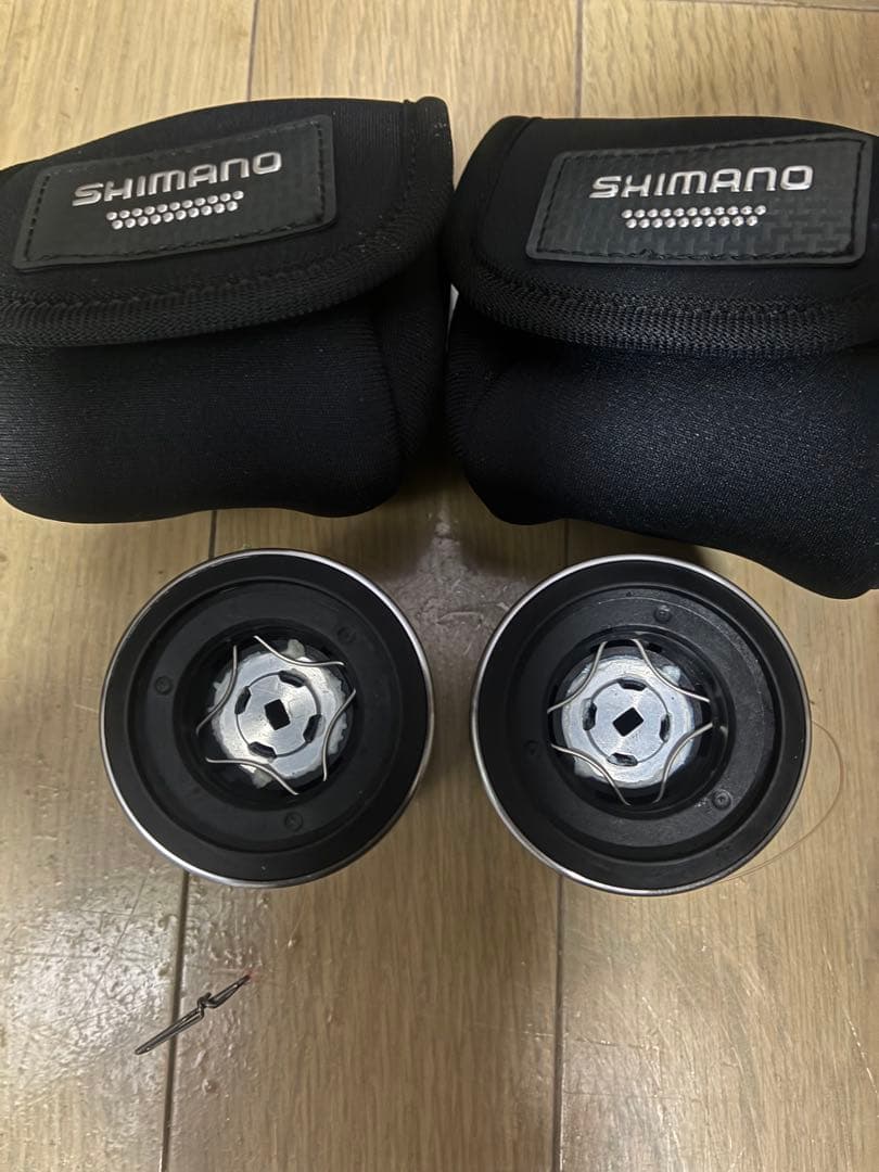 ストラディック23 換えスプール×2 ケース付　peライン付き