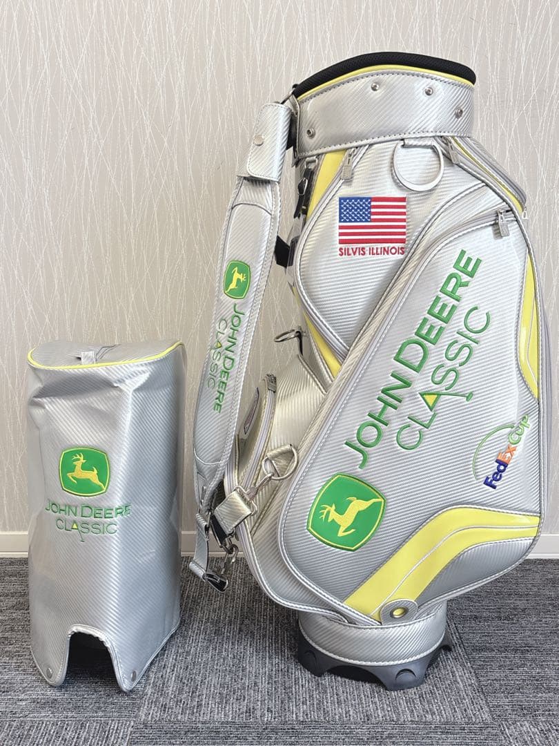 美品❗️JOHNDEERE/9.5型 3点式 PGA TOUR キャディバッグ