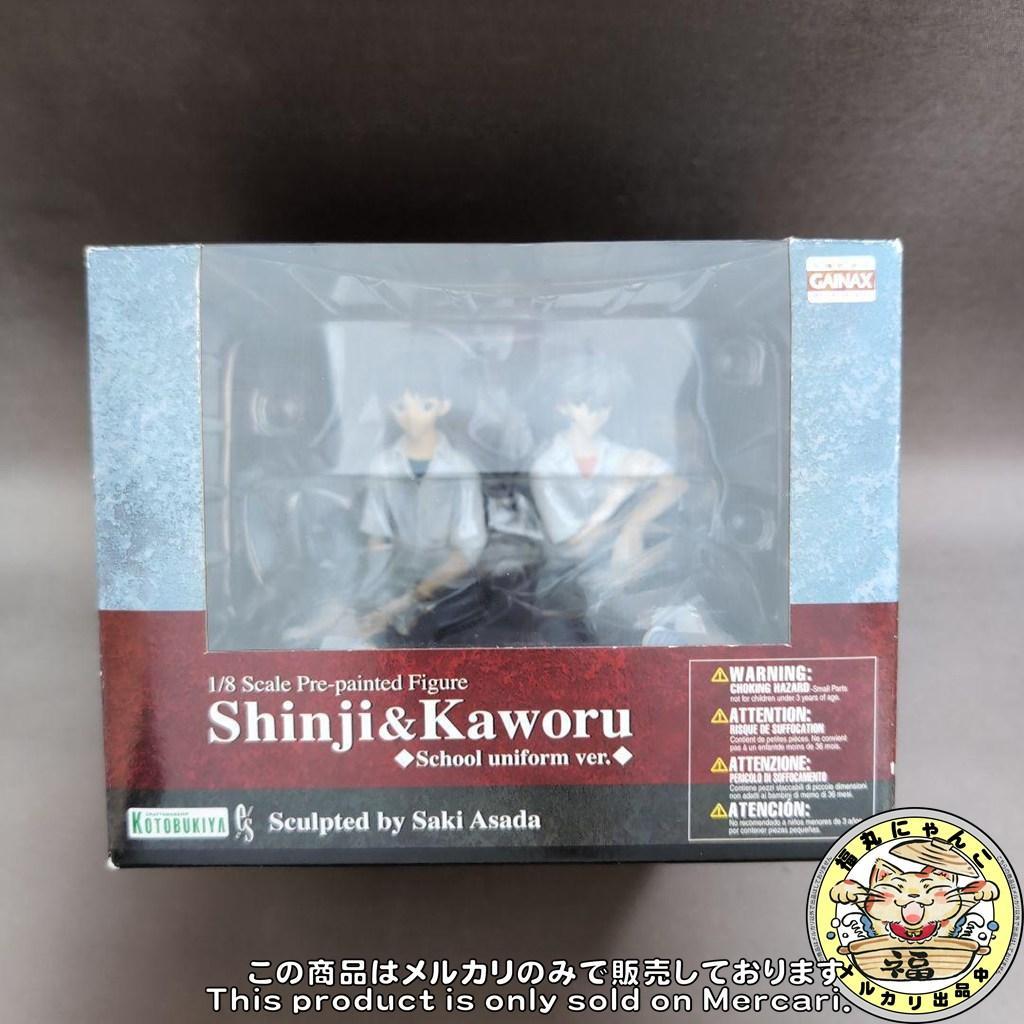 【未開封品】新世紀エヴァンゲリオン シンジ＆カヲル 制服Ver. 　コトブキヤ