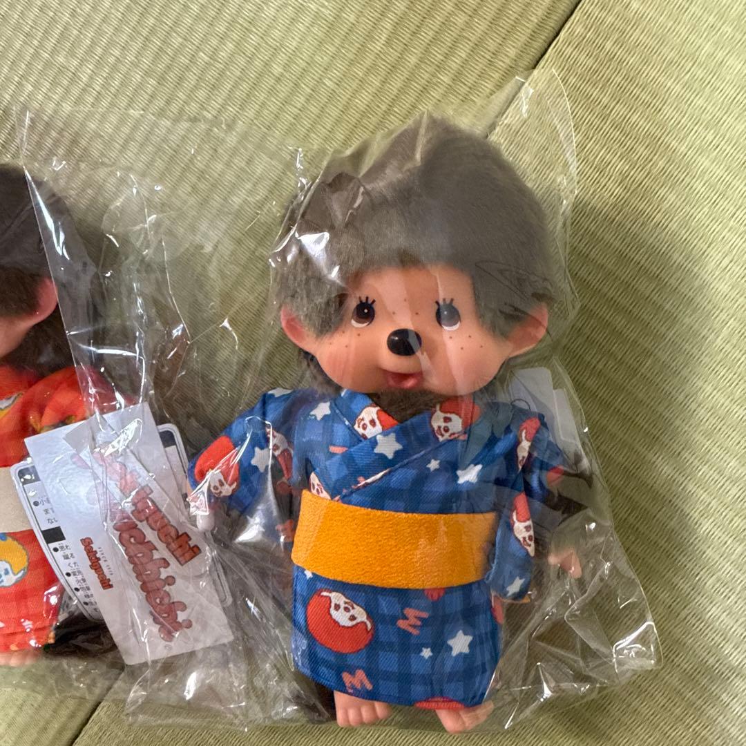 モンチッチ 有隣堂　限定　ぬいぐるみ　S 浴衣　セット